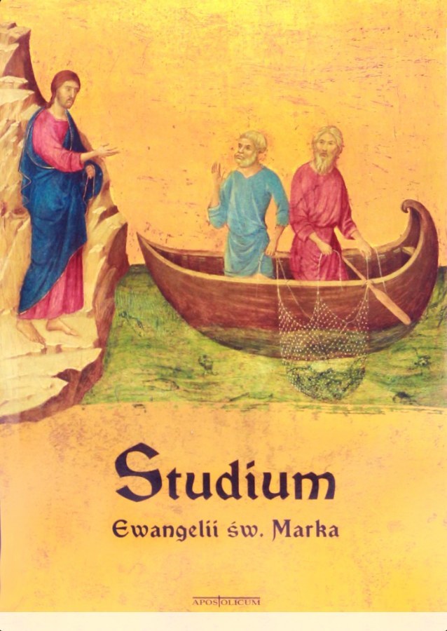 Okładka książki „Studium Ewangelii św. Marka”
